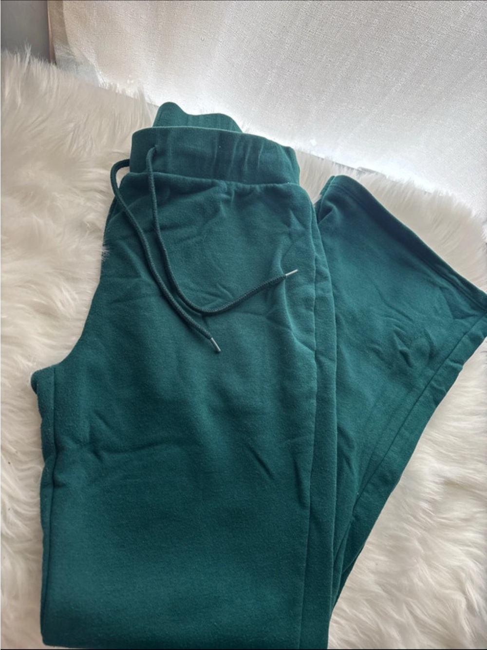 Bell bottom sweats pants Drawstring Sweatpants